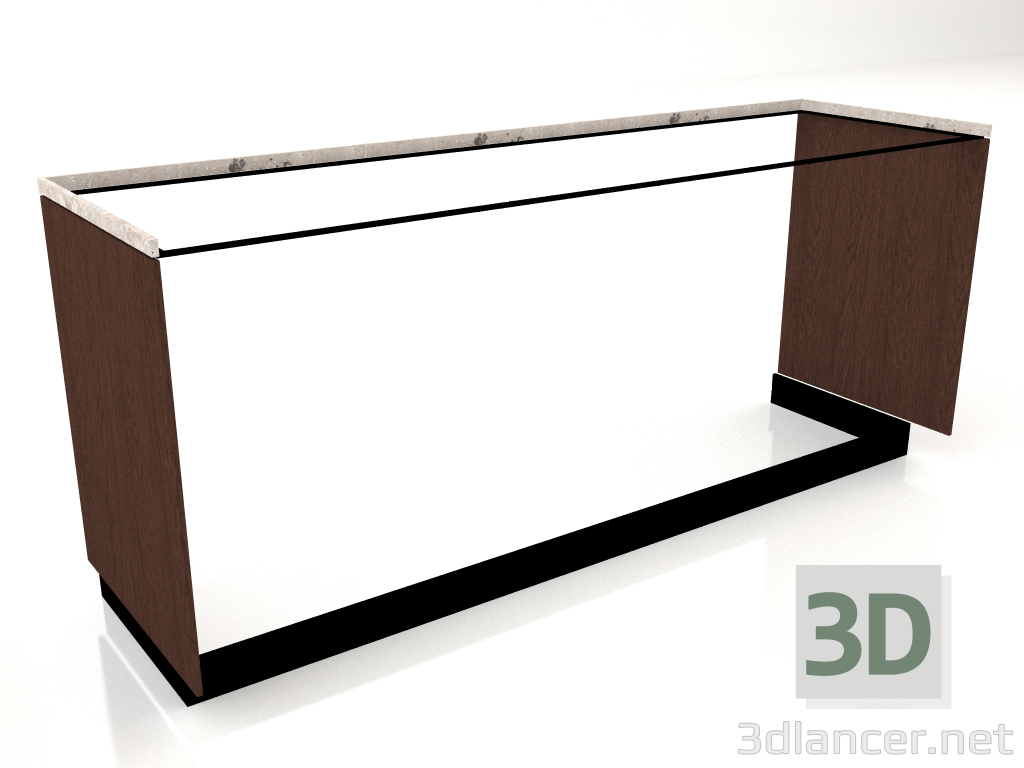 3d model Isla V2 (pared) en 60 marco 6 - vista previa