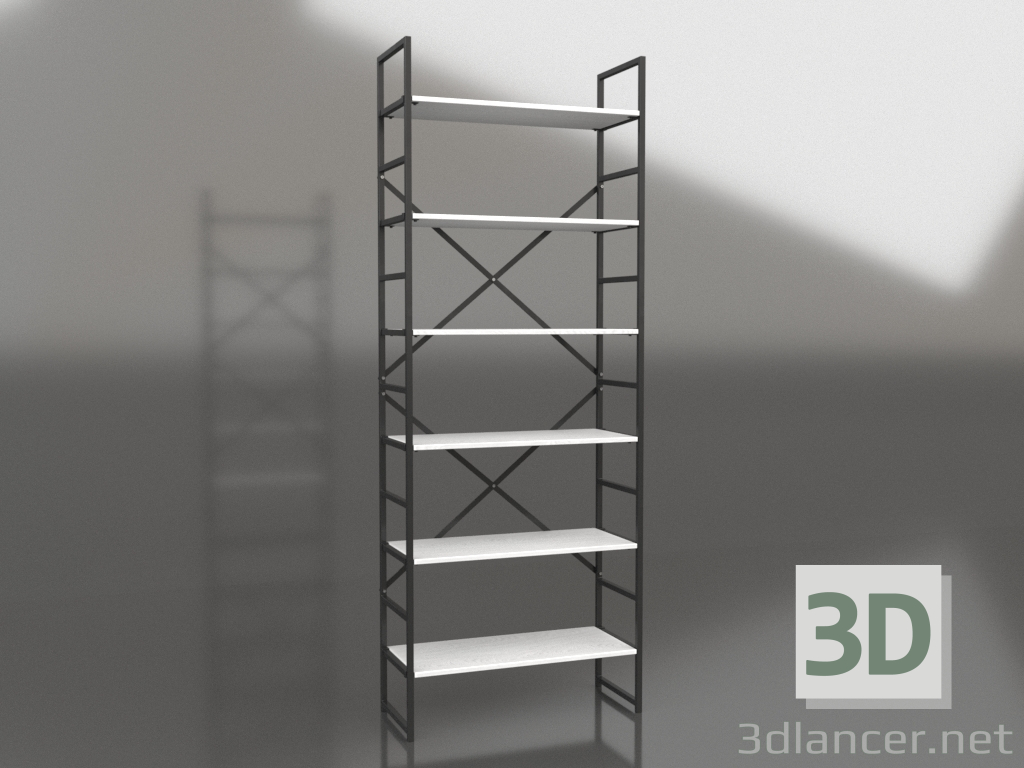 3d model Estante (1 sección) - vista previa