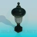 3d model Lamp park - preview