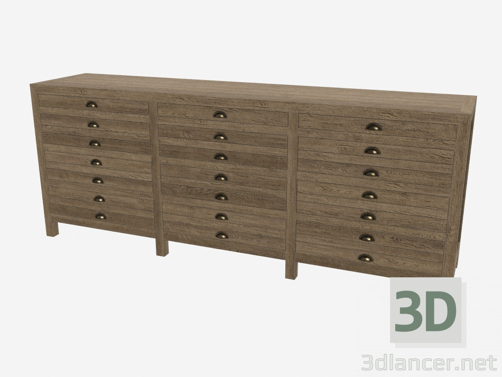 3D Modell Buffet BRISTOL (511.001) - Vorschau