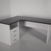 3d model computer desk - preview