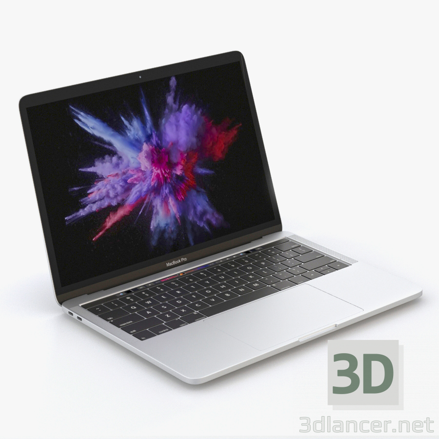 3d модель MacBook Pro – превью