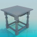 3d model Stool - preview