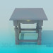 3d model Stool - preview