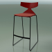 modèle 3D Tabouret de bar empilable 3713 (avec coussin, Rouge, V39) - preview