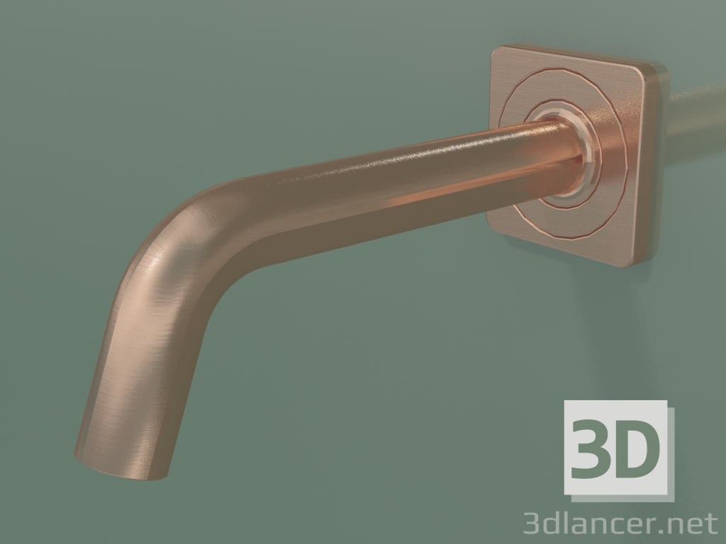 3d model Bath spout (34410310) - preview