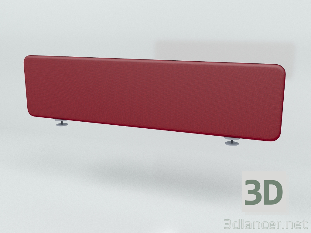 Modelo 3d Bancada de mesa com tela acústica Sonic ZUS14 (1390x350) - preview