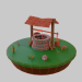 3d model Well scene - preview