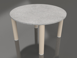 Table basse D 60 (Sable, DEKTON Kreta)