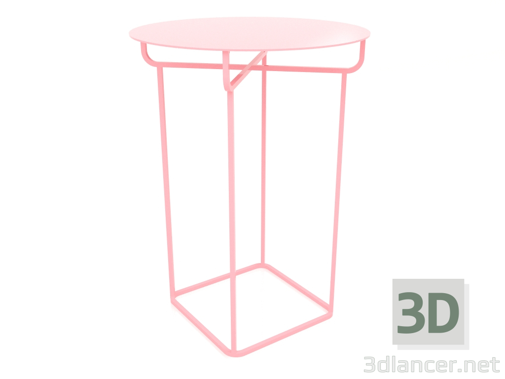 Modelo 3d Mesa de bar (rosa) - preview