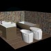 3D modeli Banyo - önizleme