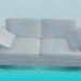 3d model Sofa - preview