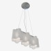 Modelo 3d Pingente de lustre Nubi (802130) - preview