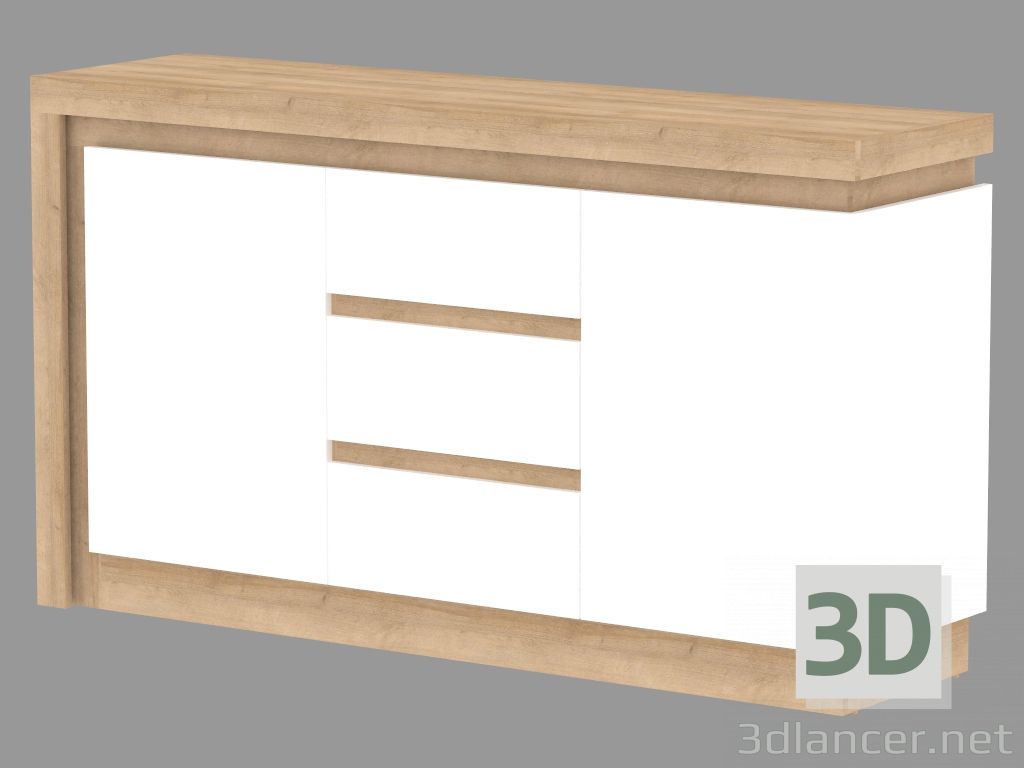 3d model Cajonera (TIPO LYOK01) - vista previa