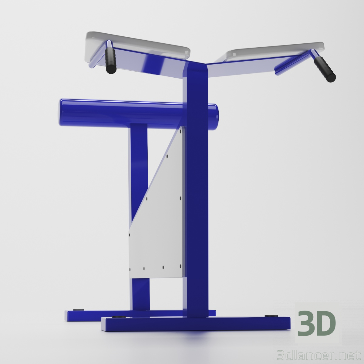 modèle 3D de Appareil d'exercice de rue "Hyperextension" acheter - rendu