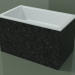 3D modeli Tezgah üstü lavabo (01R132101, Nero Assoluto M03, L 60, P 36, H 36 cm) - önizleme