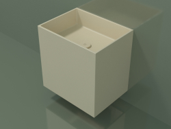 Lavabo sospeso (02UN23101, Bone C39, L 48, P 36, H 48 cm)