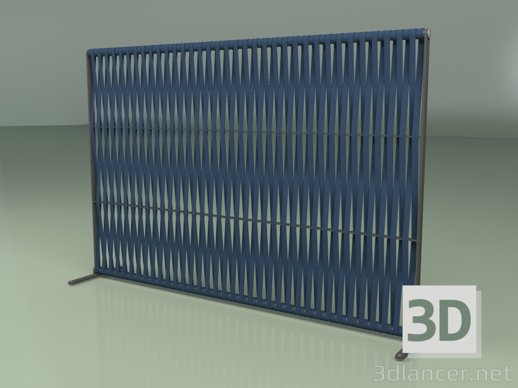 3d model Pantalla 002 (Cinturón 25mm Azul) - vista previa