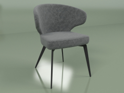 Silla de comedor Keen (gris aceite)