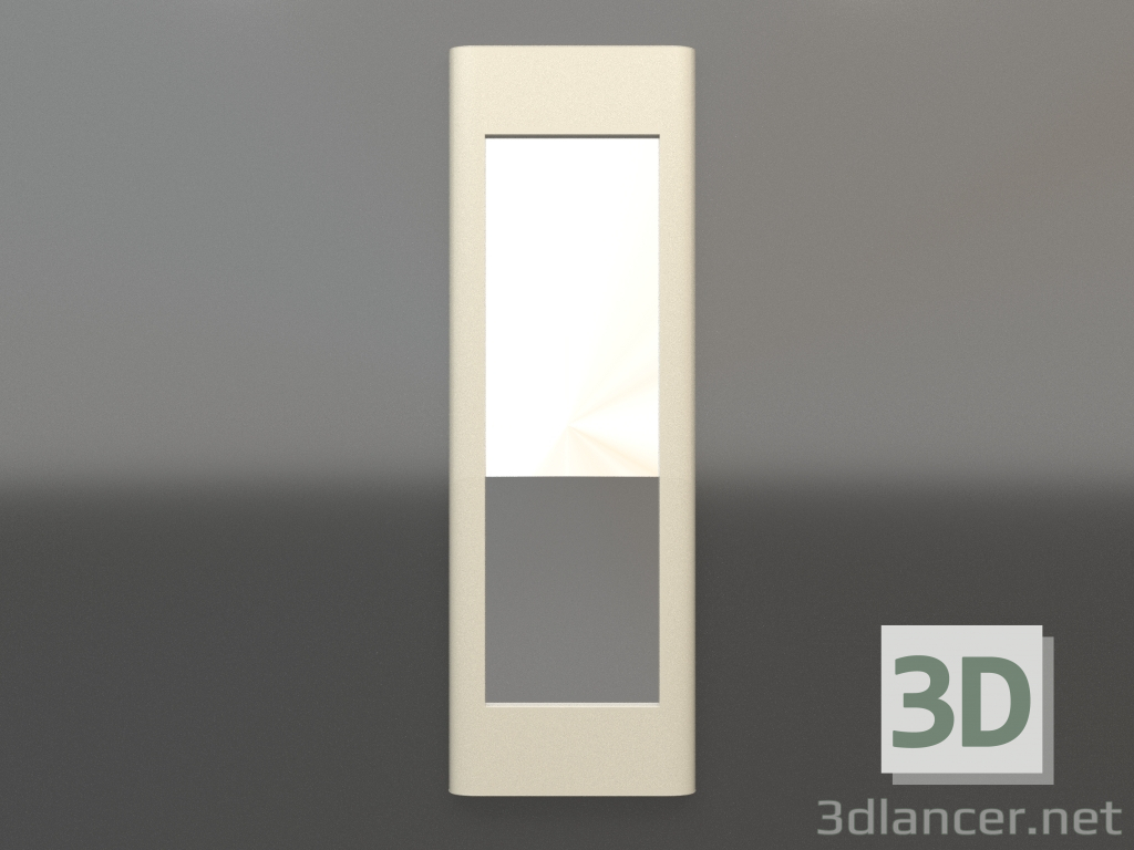 modello 3D Specchio ZL 02 (500x1500, lattiginoso) - anteprima