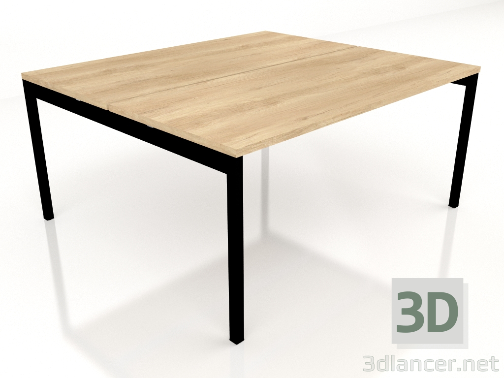 3d model Mesa de trabajo Ogi Y Banco BOY46 (1600x1410) - vista previa