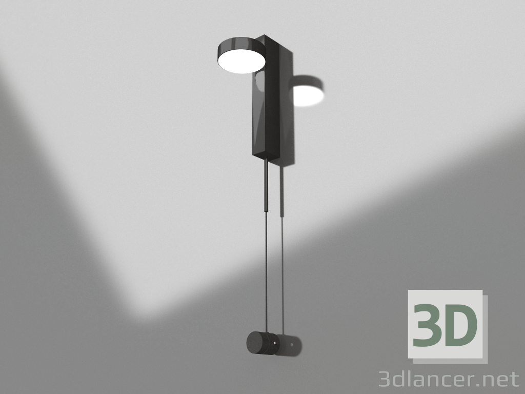 Modelo 3d Sutiã Vinetta preto (08422.19) - preview