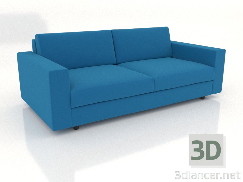 3d model 2.5 seater sofa - preview