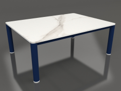 Table basse 70×94 (Bleu nuit, DEKTON Aura)