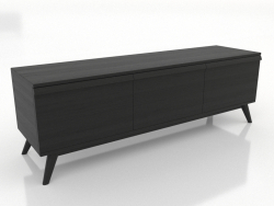 Meuble TV 1500 mm (noir RAL 9005)