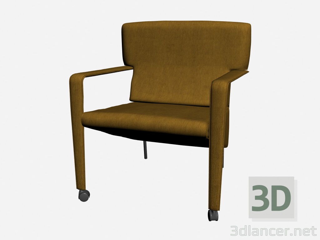 3d model MENTE que cena la silla - vista previa