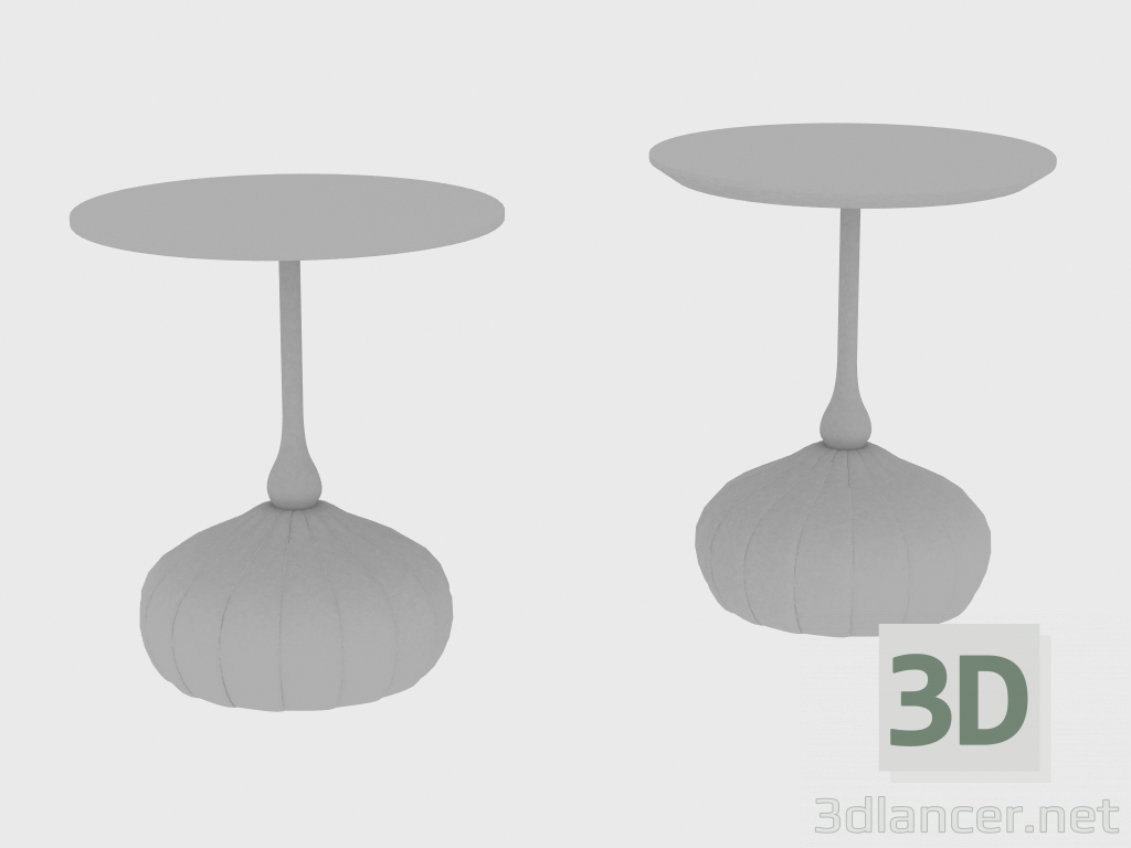 3d model Mesa de centro BAG SMALL TABLE RADIANT (d40xH45) - vista previa