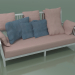 3D Modell Sofa (03, Weiß) - Vorschau