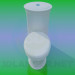 Modelo 3d WC - preview
