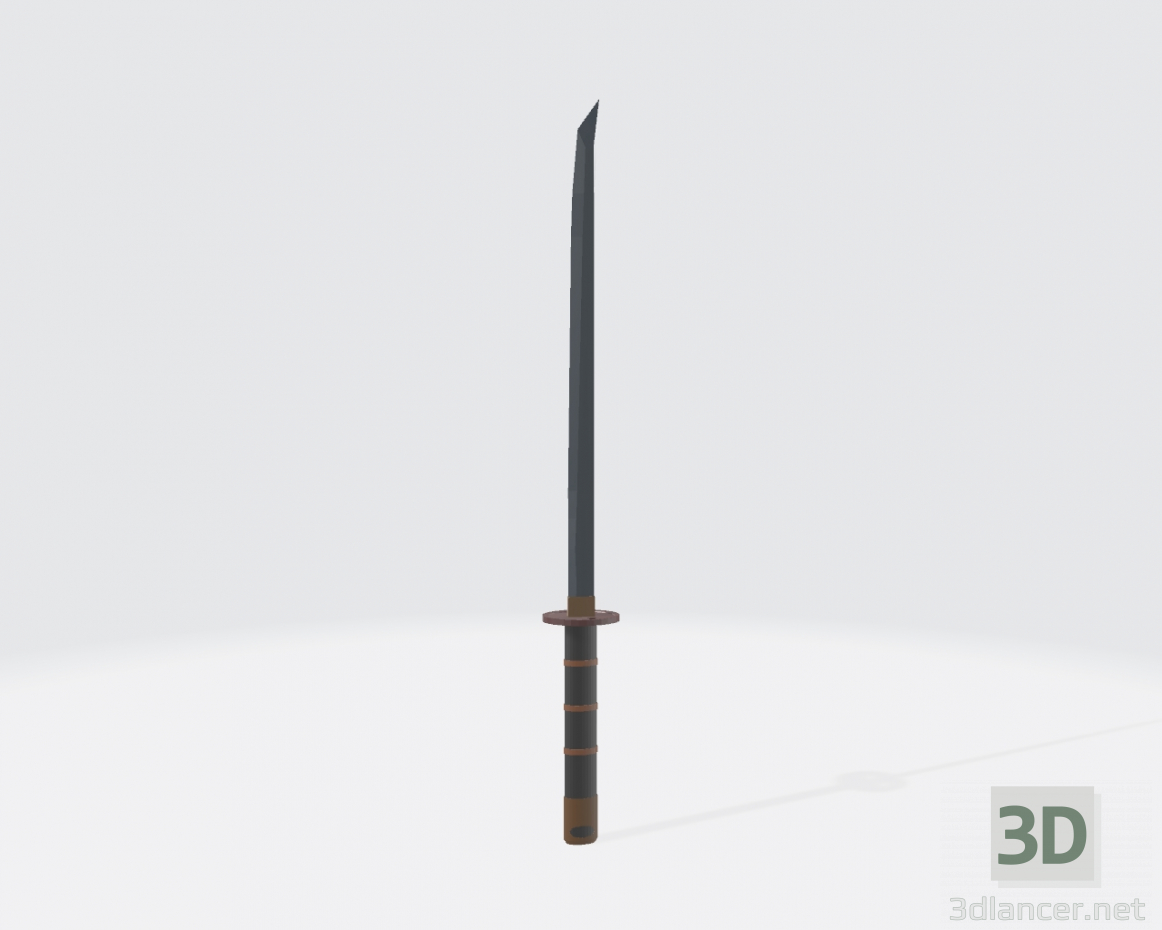 Katana 3D-Modell kaufen - Rendern