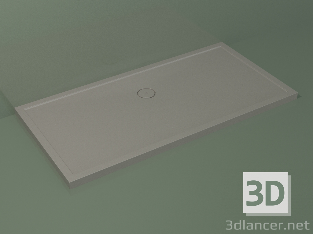 3d model Shower tray Medio (30UM0134, Clay C37, 180x90 cm) - preview