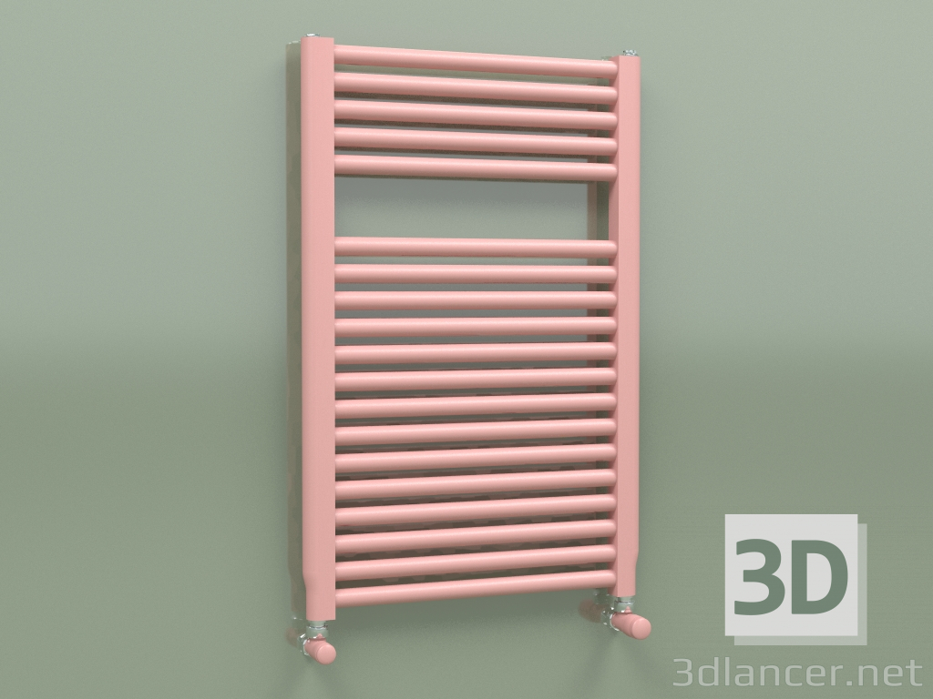 3d model Heated towel rail NOVO (764x500, Pink - RAL 3015) - preview