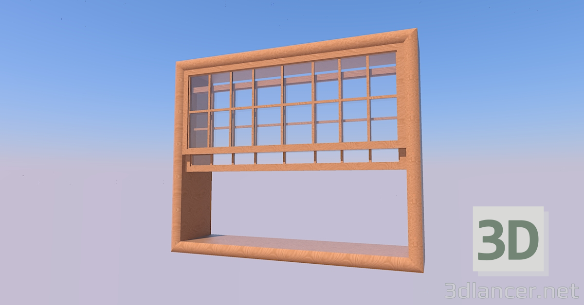 3D Modell Fenster - Vorschau