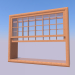 3D Modell Fenster - Vorschau