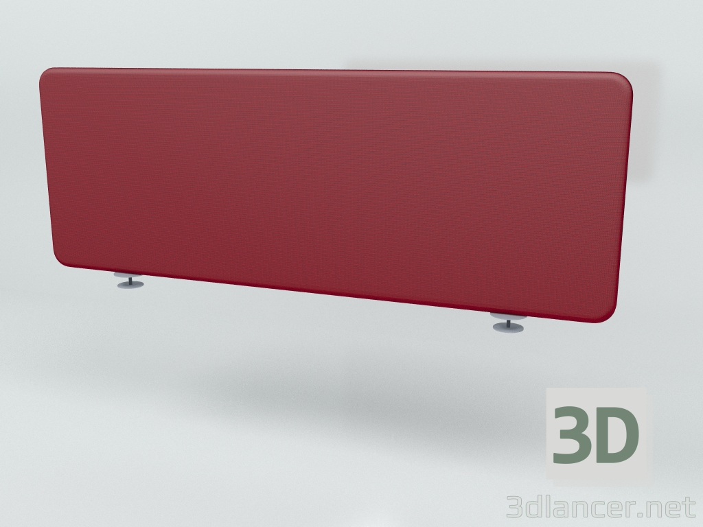 modello 3D Schermo acustico Desk Bench Sonic ZUS54 (1390x500) - anteprima