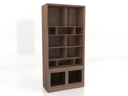 Mobile libreria con ante 100x46x210