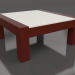 3d model Mesa auxiliar (Rojo vino, DEKTON Sirocco) - vista previa