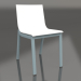 3d model Dining chair model 4 (Blue gray) - preview