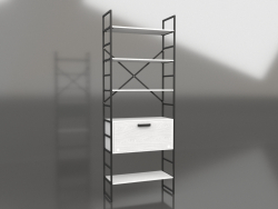 Rack with a closed shelf (1 section)