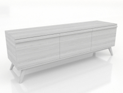 Mobile TV 1500 mm (bianco RAL 9010)