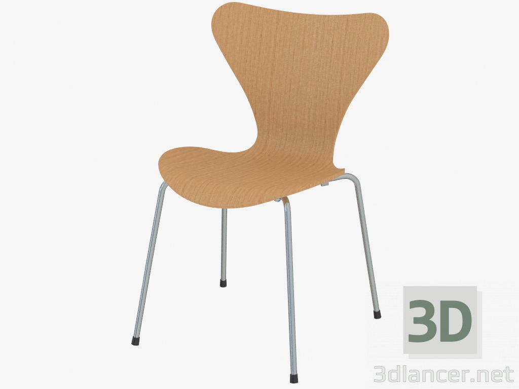 3d model Silla Series 7 - vista previa