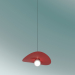 3d model Pendant lamp Plissè Vogue (Small, Red) - preview