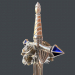 3d Fantasy sword 21 3d model model buy - render