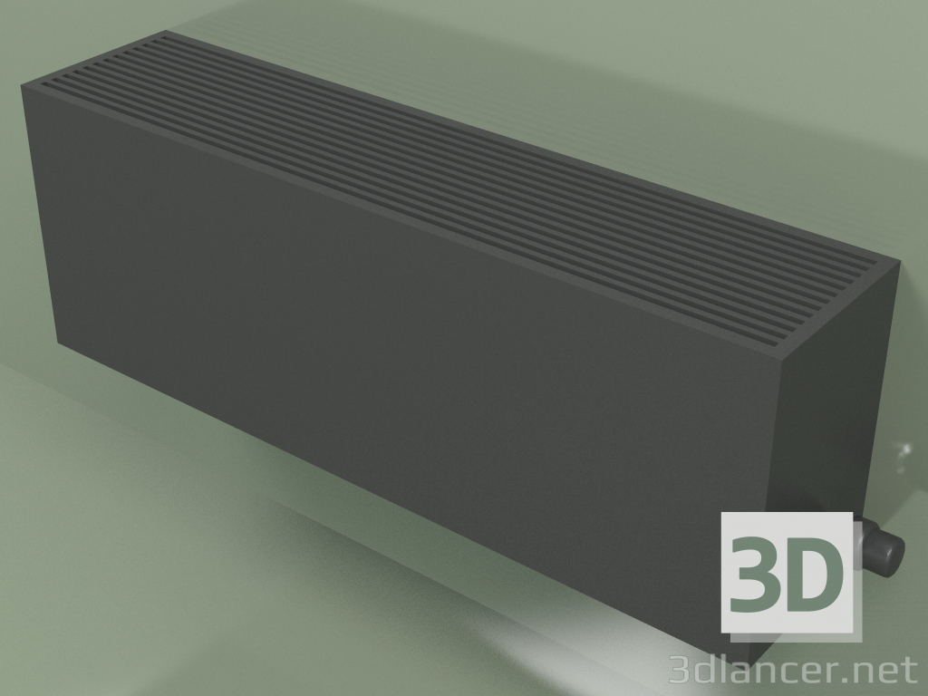 3d model Convector - Aura Slim Basic (350x1000x230, RAL 9005) - vista previa