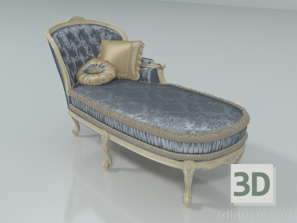 modello 3D Dormeuse (art. F19 T) - anteprima