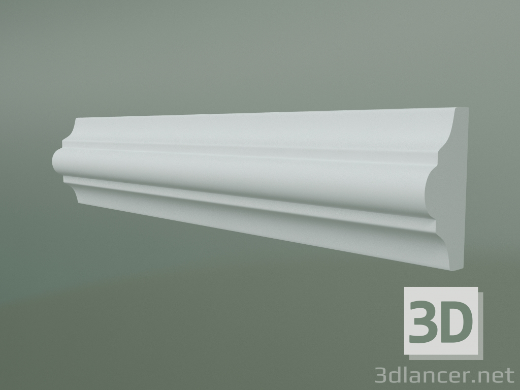 3d model Gypsum molding MT010 - preview